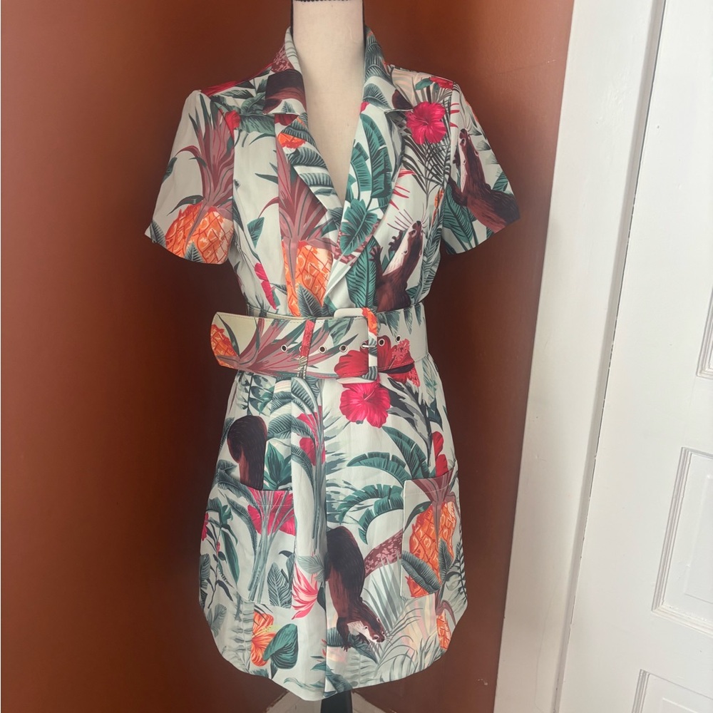 Lilly's Kloset Elegant Cream Dress